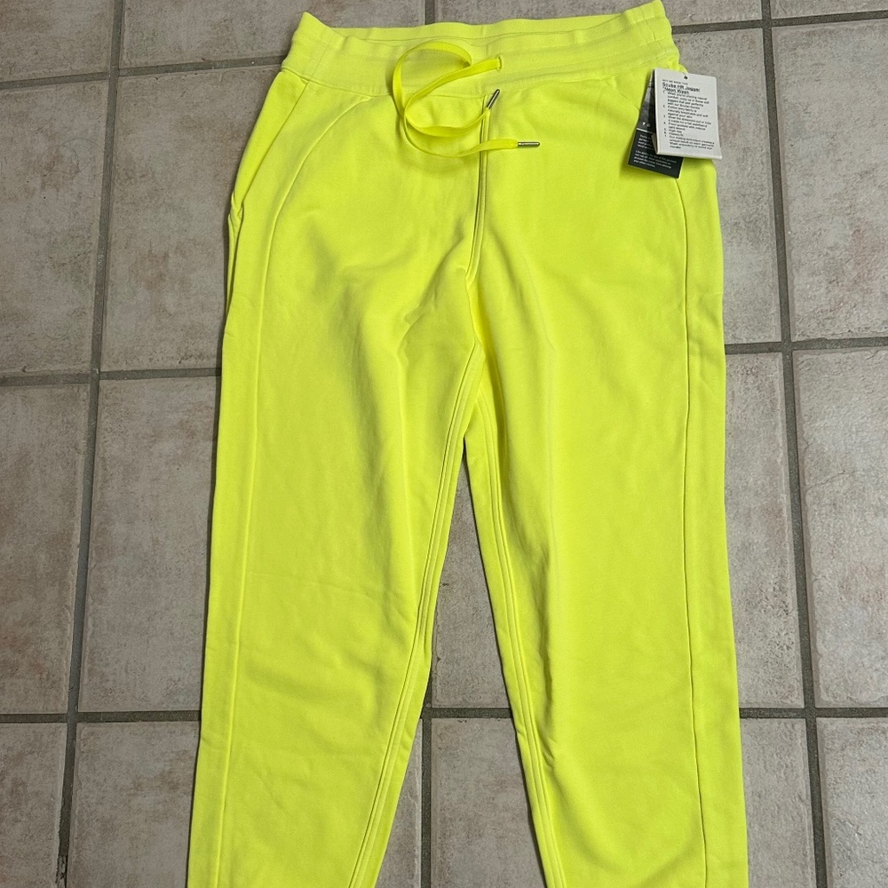 New Lululemon Scuba HR Jogger Neon Wash